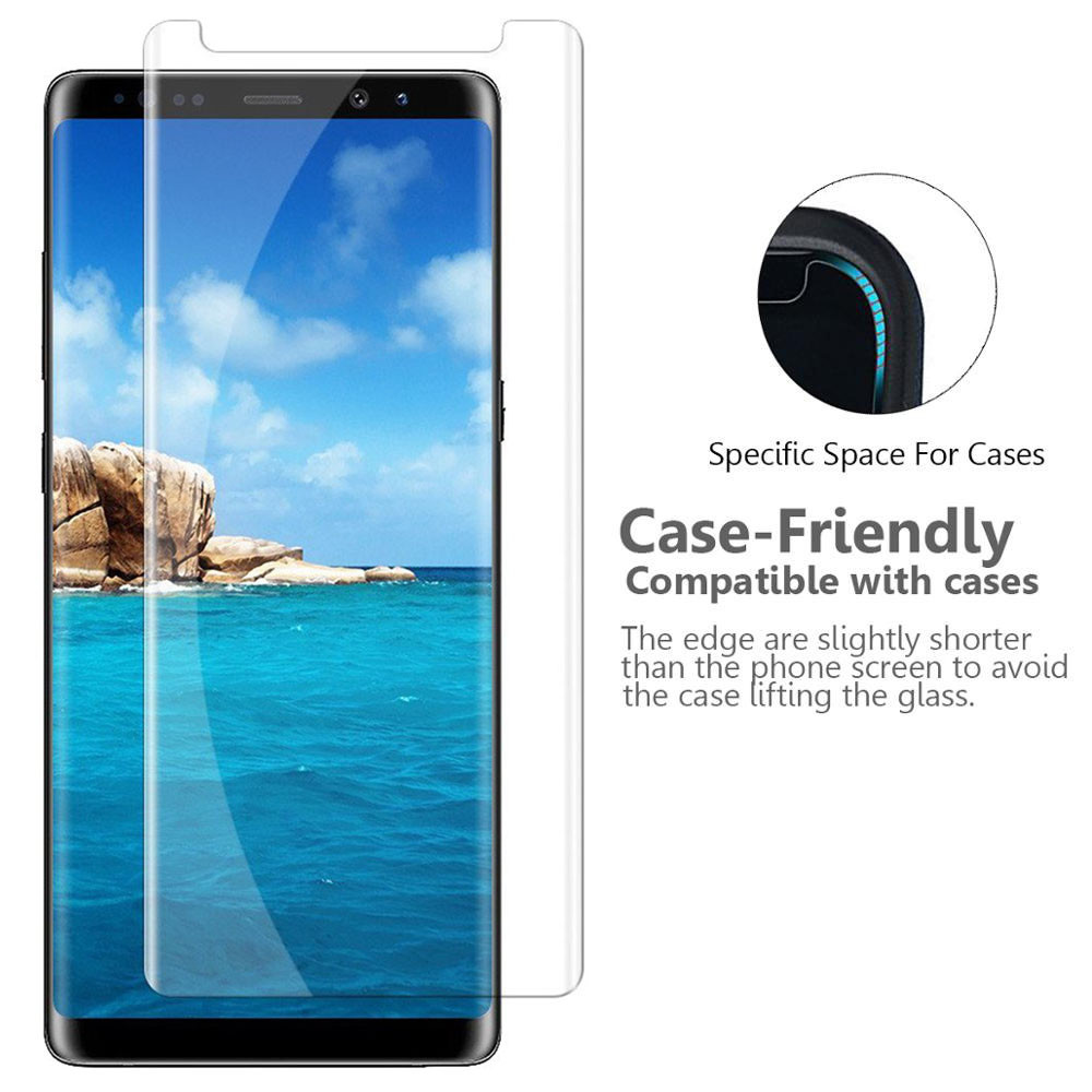 ACENIX® [ 2 Pack ] Samsung Galaxy Note 8 Tempered Glass Screen Protector Guard eBay