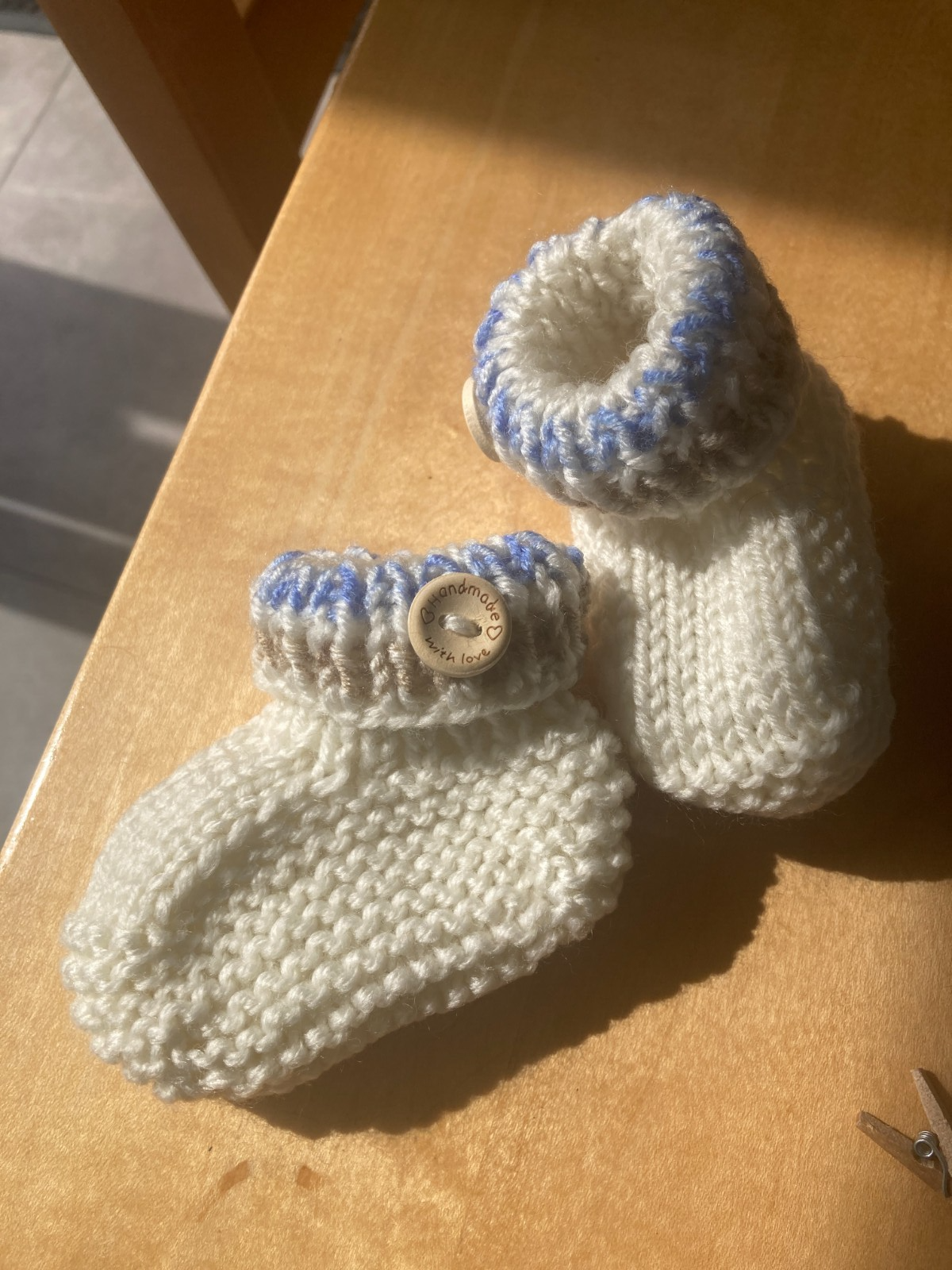 2 piece hand knitted baby sets 0 - 3 months random wool boy new baby ...