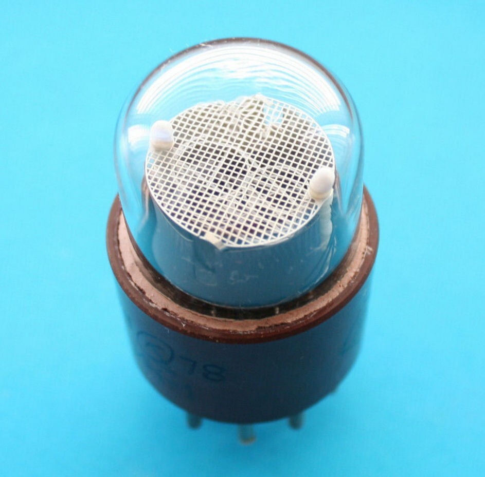 Tube Nixie Telefunken ZM1210 – À Mailles Fines – NOS (neuf De Stock)