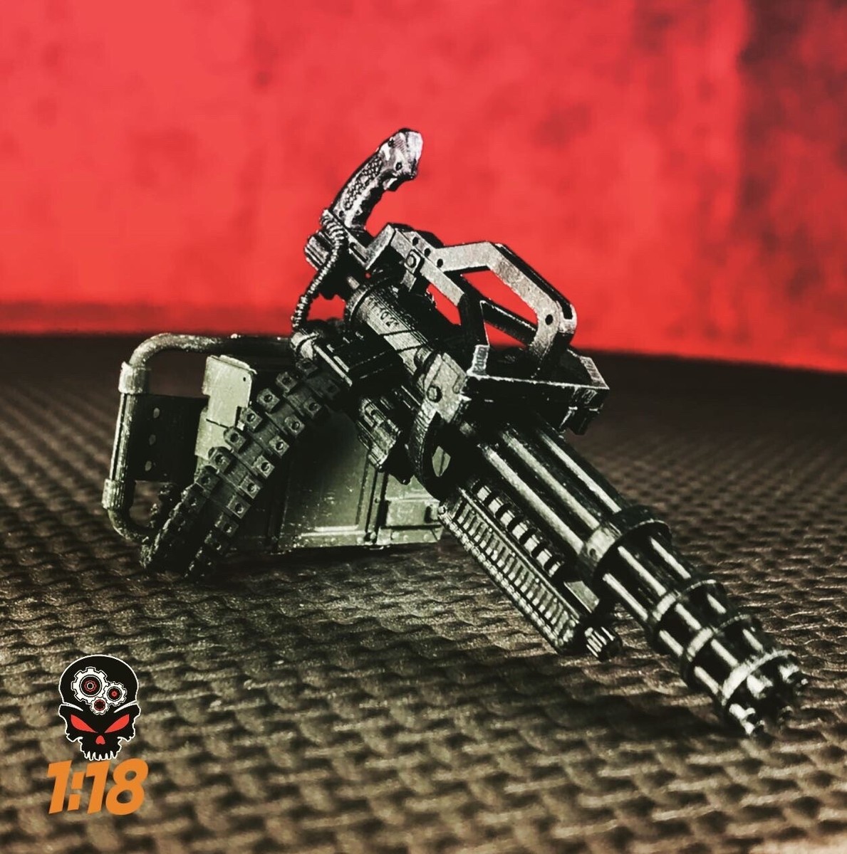 1:18 M134 w/ Pack & Chute For G.I. Joe 3.75” Joytoy Arah 1:18 M134 w/ Pack & Chute For G.I. Joe 3.75” Joytoy Arah