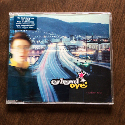Erlend Øye    Sudden Rush (2003) Enhanced UK CD Single Very Good Oye Eye Pulp