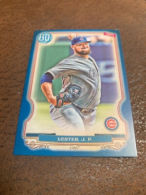 2020 Gypsy Queen Base Blue #172 Jon Lester /150