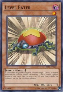 Level Eater - SR01-EN020 - Common - Unlimited Edition x3 - Near Mint