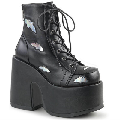 Demonia Plateaustiefel - Camel-201
