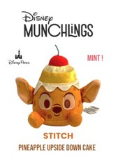 Disney Munchlings Stitch Pineapple Upside Down Cake Plush Scented - Mint 