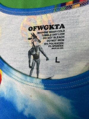 アート・デザイン・音楽 ODD FUTURE / GOLF WANG Golf Wang Odd Future OFWGKTA Tyler the Creator Donut Blue Snapback