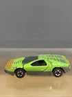 1974 Hot Wheels Redline Carabo Flying Colors Enamel Lime Green Doors Open 1/64