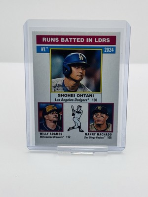 2025 Topps Heritage NL RUNS BATTED IN LDRS - OHTANI #195 🔥 | eBay