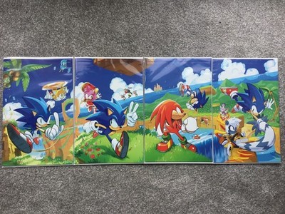[IDW] Sonic The Hedgehog #1-2-3-4 - Virgin Variant Set - Very Good Condition