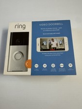 NEW Ring Video Doorbell 1st Gen Security Camera Satin Nickel