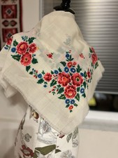 Pavlov Posad Russia Shawl Scarf Wool From 90-s