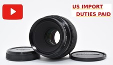  MINT Olympus OM System Zuiko Auto Macro 50mm f/2 MF Lens From JAPAN