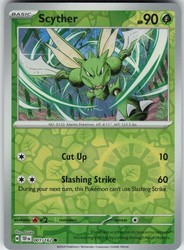 Scyther 001/162 Temporal Forces Reverse Holo
