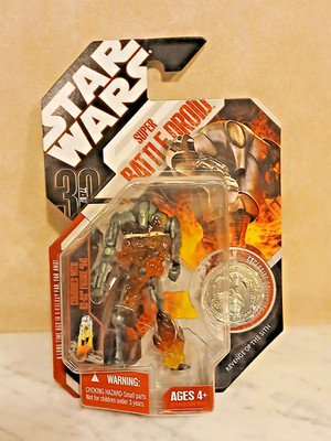 SUPER BATTLE DROID ~ Star Wars Revenge Of The Sith 30th Anniversary Figure ~ MOC