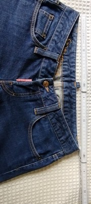 DSQUARED 2 Hüft Jeans Gr. 44 Blau Denim