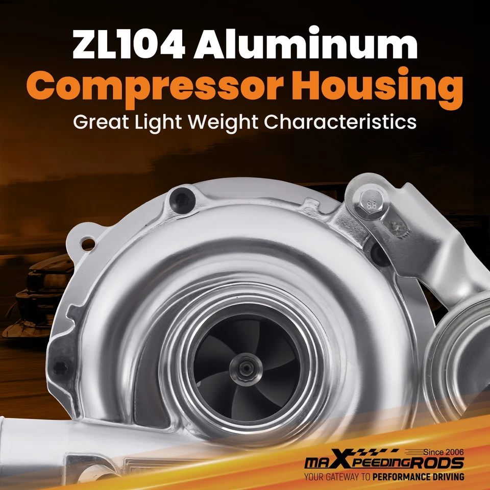 Turbo Turbocharger for Isuzu Trooper Rodeo MU 2.8L 4JB1-T I4 100HP 8971397242 - Image 2 of 4