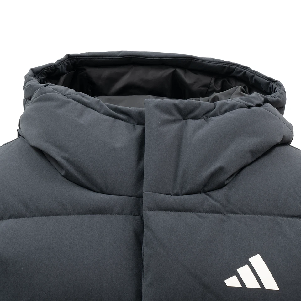 Adidas Helionic ClimaWarm Hooded Down Jacket Men's Sports Top AsiaFit NWT JN2099 - Image 3 of 4