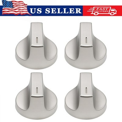 4 Pack W11517331 for Whirlpool Electric Range Knobs Replace W10850027 W11117415