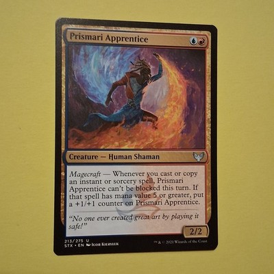 MTG Prismari Apprentice STX 213 Englisch Uncommon (B0124)