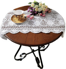 100 Cotton Crochet Lace Rectangular Table Runner White Ecru Dresser Scarfs Nigh