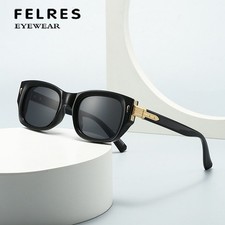 Men Square Fashion Sunglasses Retro Leisure Driving Riding Glasses UV Protection