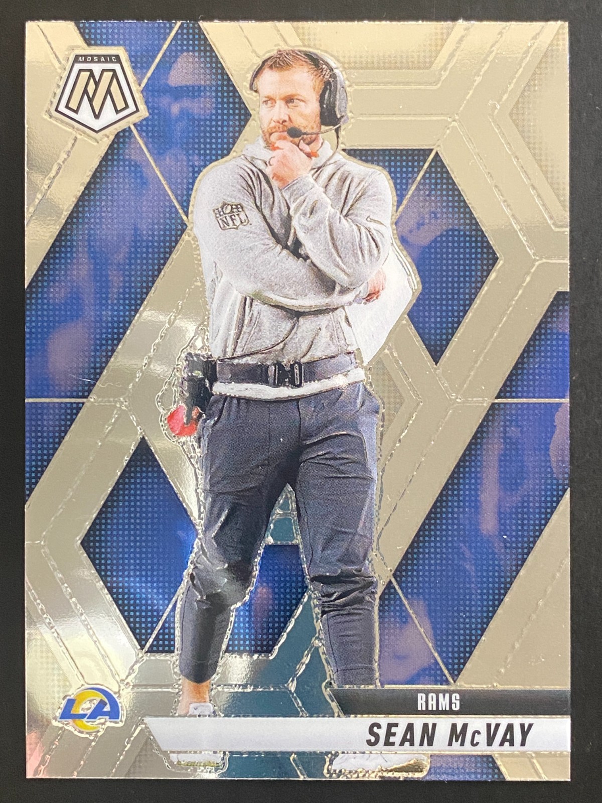 Sean McVay 2025 Panini Mosaic Football Los Angeles Rams Head Coach #238