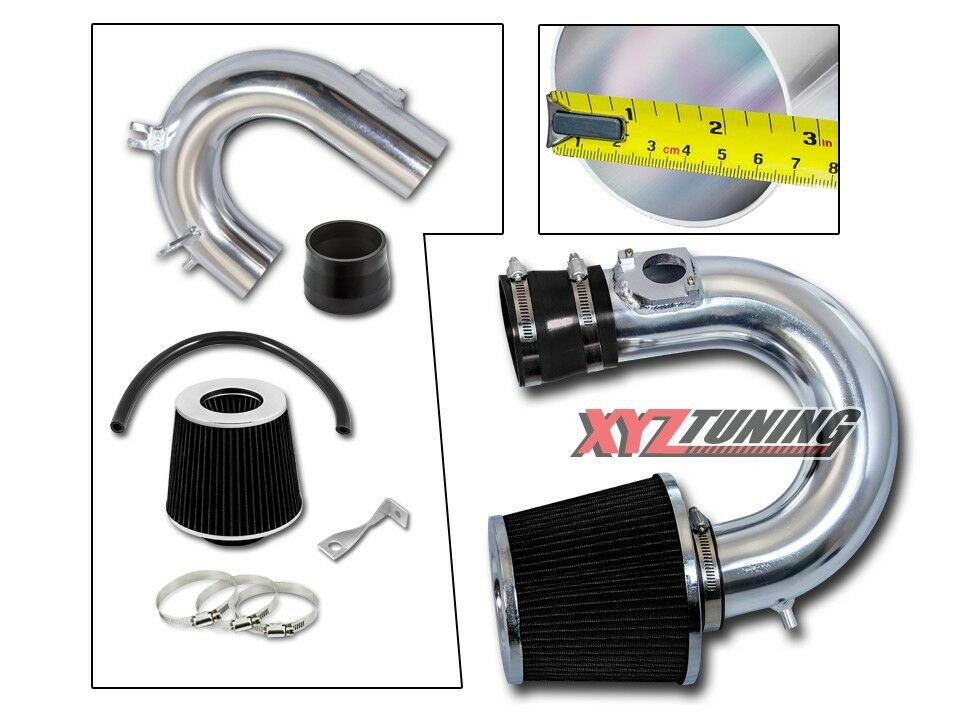 JDM BLACK00-05 Celica GTS 1.8L Short Ram Air Intake Induction Kit + Filter 2.75"
