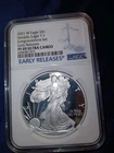 2021-W $1 1-oz T1 Proof American Silver Eagle Congratulations Set NGC PF69UC ER