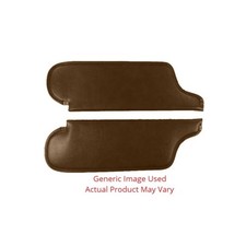 Sun Visor for 1982-1983 Chrysler LeBaron Town & Country 2DR Madrid Dark Saddle