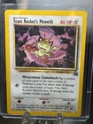 Pokemon Team Rocket's Meowth 18 Black Star Promo Vintage NM