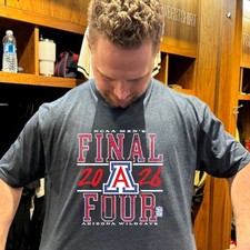 Arizona Basketball Final Four 2026 March Madness Mens T-Shirt Graphic Tee