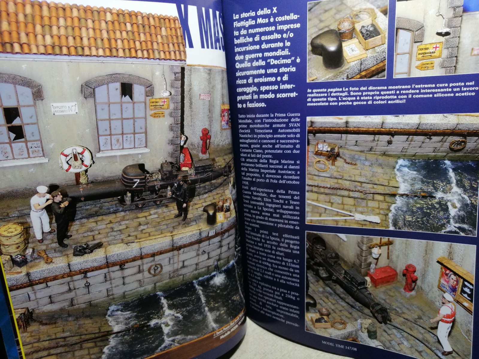 MODEL TIME 147 2008 MODELLISMO STATICO AEREI CORAZZATI FIGURINI PG. 74 FOTO 220 foto 5