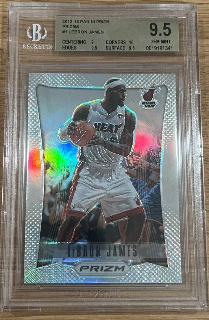 LeBron James 2012 Prizm #1 Silver Price Guide - Sports Card Investor