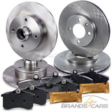 ATEC BREMSSCHEIBEN+BREMSBELÄGE BREMSKLÖTZE VORN+HI FÜR VW GOLF 3 1E 1.8-2.0