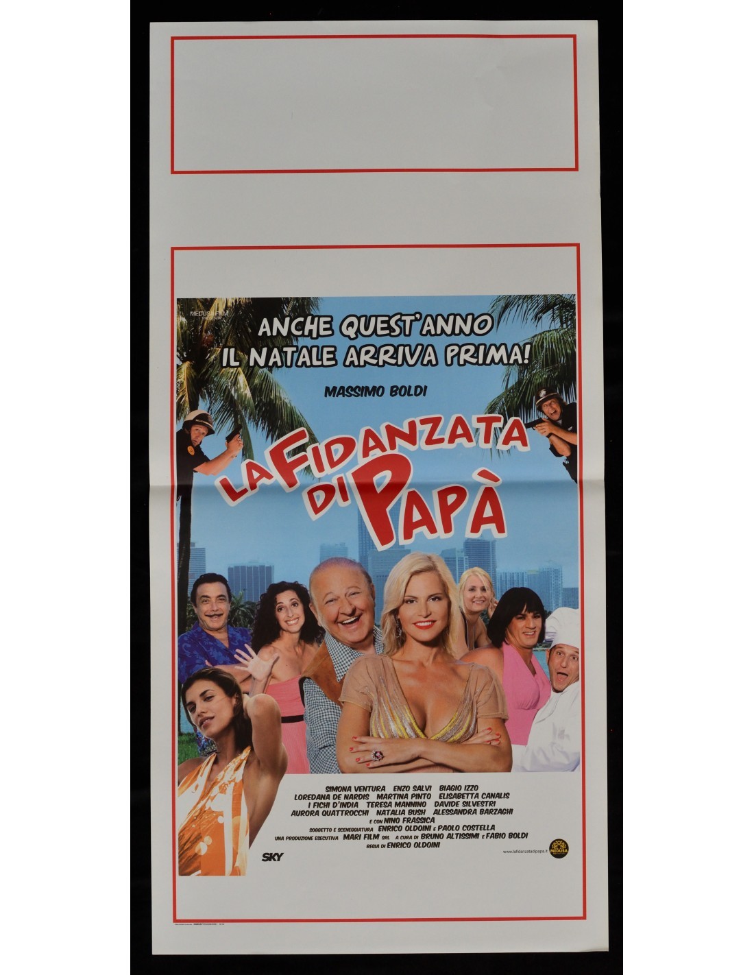 Locandina originale film La fidanzata di papà (2008) - Regia di Enrico Oldoini
