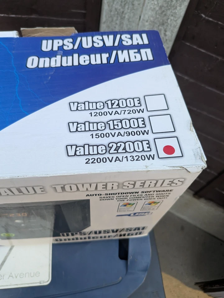 Brand New CyberPower VALUE2200E, 2200VA / 1320W power supply - Image 2 of 2