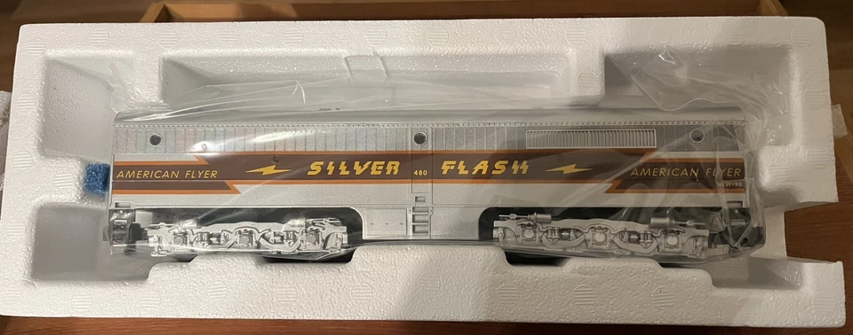 American Flyer Silver Flash Alco PA1 Diesel B Unit “480”, NIB - Image 3 of 4