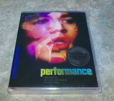 Performance (Criterion Collection) (4K Ultra HD, Blu-ray 1970) ''BRAND NEW''