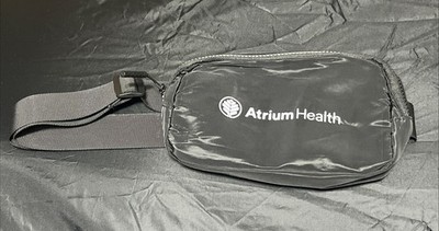 Atrium Health Black Fanny Pack