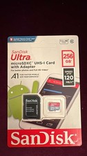 Genuine SanDisk Ultra 256GB Micro SD Class 10 120MB/s SDSQUA4-256G-GN6MN Pack