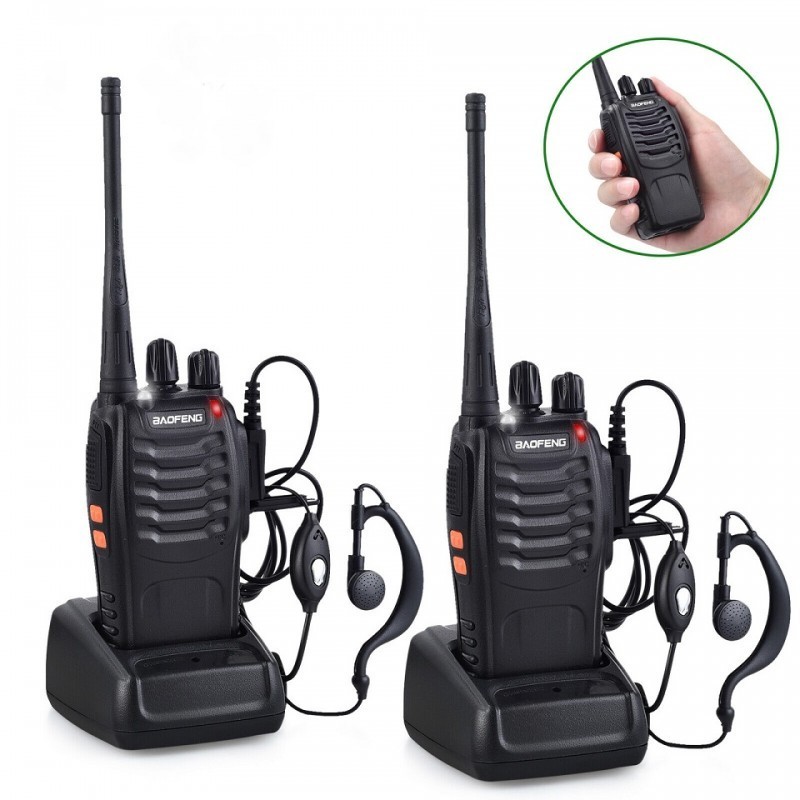Talkie-Walkie UHF Baofeng BF-888S Émetteur Récepteur Radio 400-470 MHz