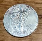 2015 AMERICAN SILVER EAGLE DOLLAR COIN 1 OZ. 999 PURE FINE SILVER