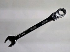 ICON Professional tool wrfm16  16mm 12pt Flex Head  ratchet Combination wrench  