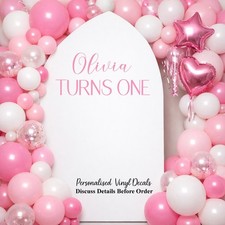 Name  Age Personalised Stickers For Sail Board | Birthday Signs Vinyl Decal