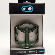 Crank Brothers Stamp 7 Small Bicycle Pedals Black Platform Aluminum OPEN PACKAGE