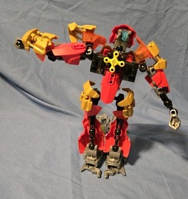 Very Rare Lego Bionicle 70787 Tahu Master of Fire Missing Some Pcs HTF OOP