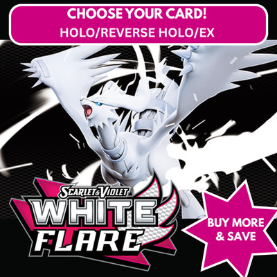 SV White Flare: Choose Your Card -  (Holo/RH, Poke Ball, Master Ball/EX) 001-086