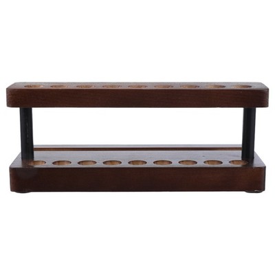 Pen Stand Wooden Cell Phone Holder Decorative for Desk Device Organizer
