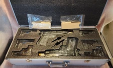 Pistol Whiskey Decanter Set with 6 Glasses – Unique Gun Liquor Dispenser Empty