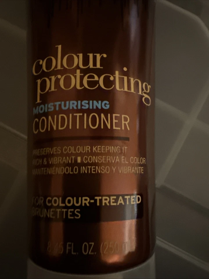 John Frieda Brilliant 黑发色保护保湿护发素 HTF — 第 3/4 张图片